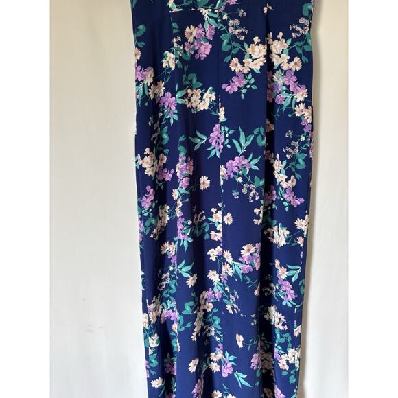 Chelsea 28 Dress XL Womens Maxi Wrap Floral Aline Short Sleeve - Picture 14 of 15